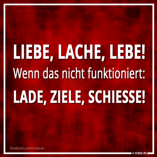 Mein Plan B - Freche Sprüche