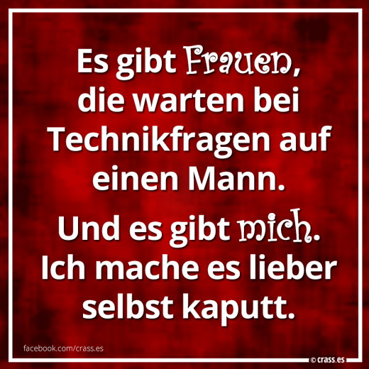 einfach Knöpfe drücken bis es funktioniert. - Lustige Sprüche