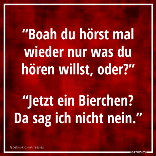 Ein typischer Ehestreit - Facebook Sprüche