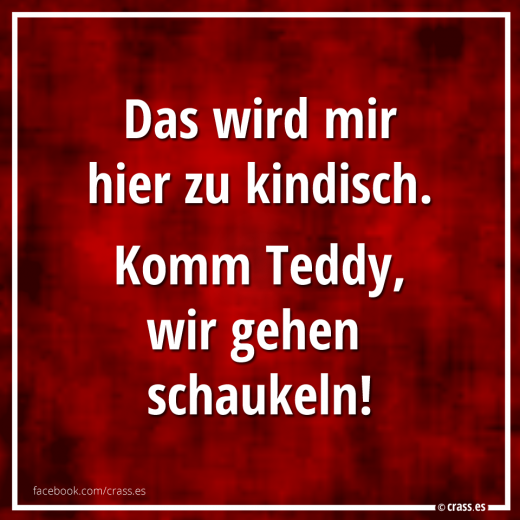 Ist mir zu albern! - Facebook Sprüche