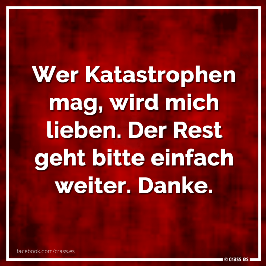 Lieben oder gehen. Danke! - Witzige Sprüche