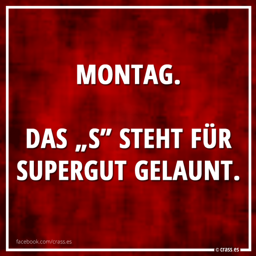 Haben wir uns nicht alle drauf gefreut? - Funsprüche