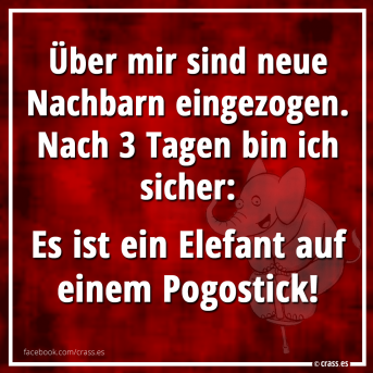 Die neuen Nachbarn - Lustige Sprüche